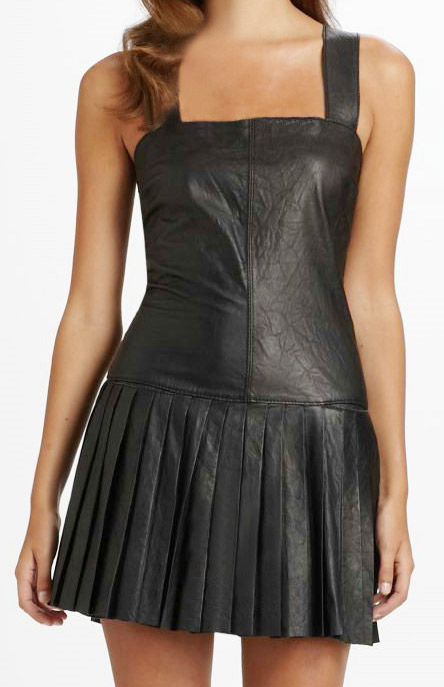 Fresh Take on the Little Black Dress Leathercult