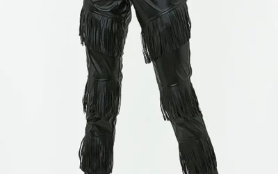 Upgrade Your Outfits With Fringe Leather Pants