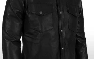 What Is a Leather Shirt Jacket?