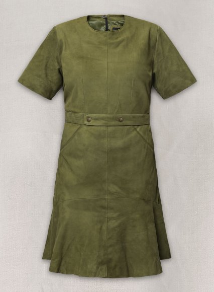 Meghan Markle Leather Dress (image for) Meghan Markle Leather Dress
