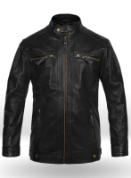 (image for) Black Leather Jacket # 660