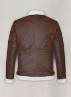(image for) B3 Aviator Spanish Brown Leather Jacket