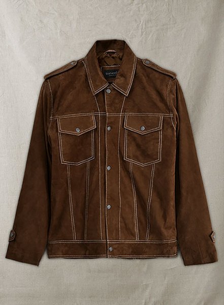 (image for) John Lennon Rubber Soul (The Beatles) Suede Jacket