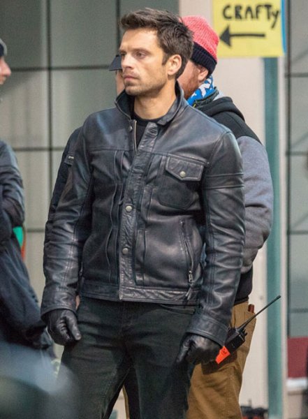 (image for) The Winter Soldier San Sebastian Leather Jacket