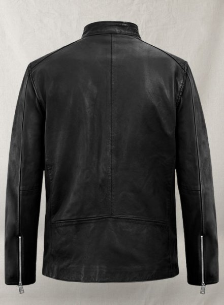 (image for) Motorad Black Biker Leather Jacket