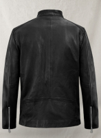 (image for) Motorad Black Biker Leather Jacket