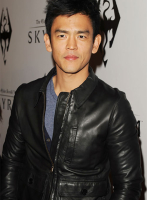(image for) John Cho Leather Jacket