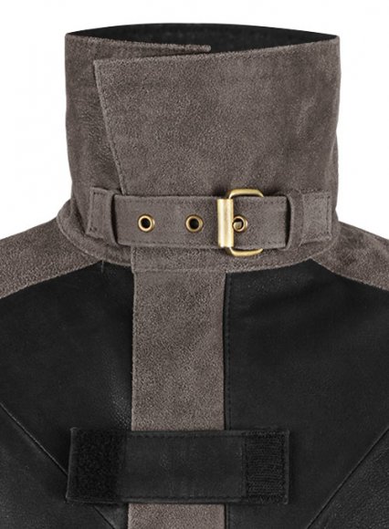 Distressed Black Aiden Pearce Watch Dog Leather Trench Coat Distressed Black Aiden Pearce Watch Dog Leather Trench Coat