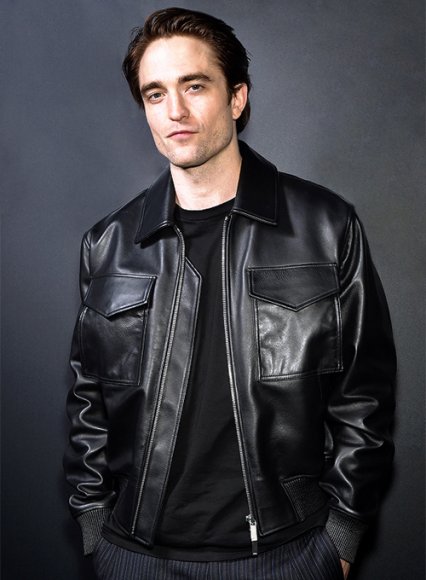 Robert Pattinson 2020 Paris Fashion Show Leather Jacket Robert Pattinson 2020 Paris Fashion Show Leather Jacket