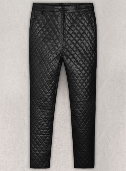 (image for) Bocelli Quilted Leather Pants