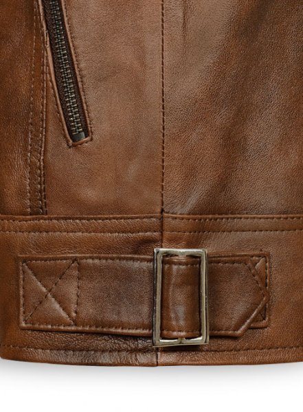 (image for) Spanish Brown Leather Jacket # 653