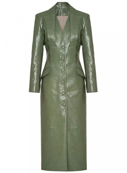 Chelsea Leather Long Coat Chelsea Leather Long Coat