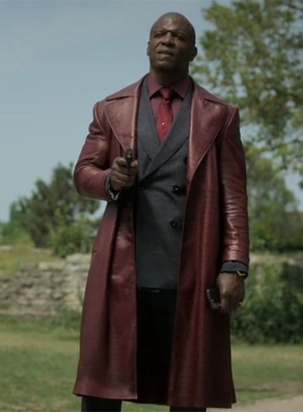 (image for) Terry Crews The Killer Game Leather Long Coat