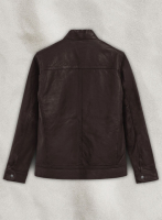 (image for) Thunder Storm Brown Biker Leather Jacket