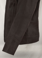 (image for) Vintage Brown Grain X Men Days of Future Past Leather Jacket