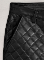 (image for) Bocelli Quilted Leather Pants