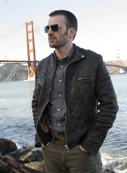 (image for) Chris Evans Playing it Cool Leather Jacket