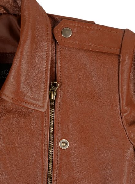 (image for) Emma Watson Leather Jacket