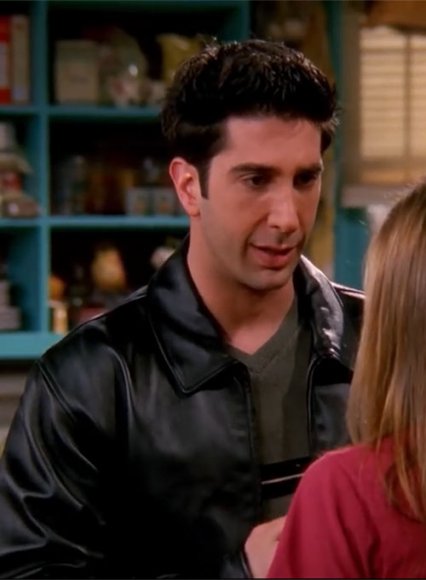 David Schwimmer Friends Season 4 Leather Jacket David Schwimmer Friends Season 4 Leather Jacket