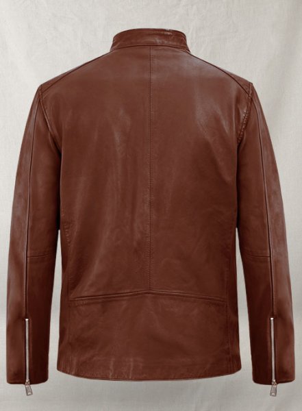 (image for) Motorad Tan Biker Leather Jacket