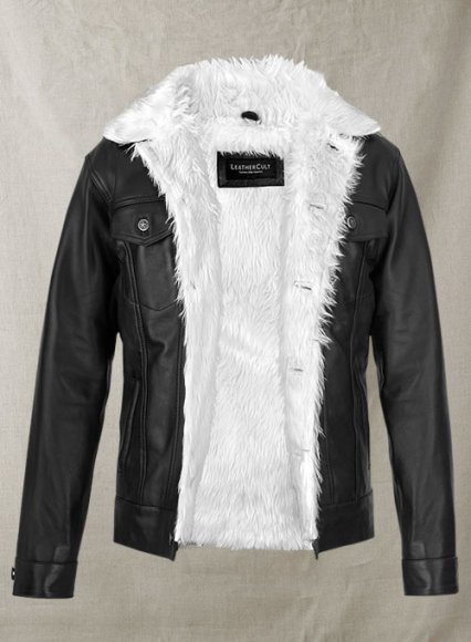 Leather Fur Western Style Jacket Leather Fur Western Style Jacket