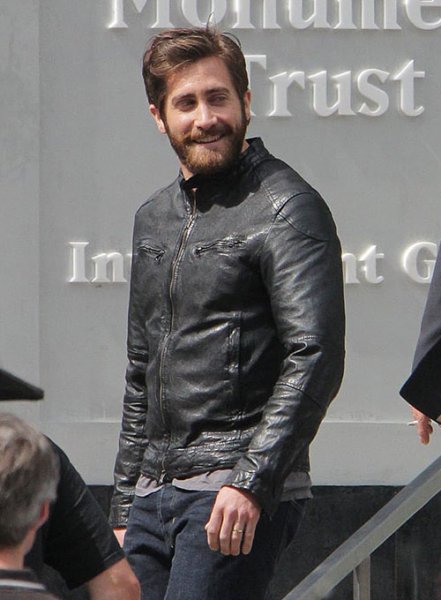 (image for) Jake Gyllenhaal Enemy Leather Jacket