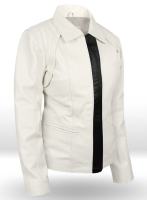 (image for) Off White Leather Jacket # 215
