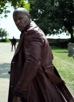 (image for) Terry Crews The Killer Game Leather Long Coat