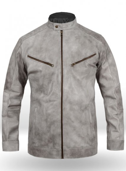 Harbor Gray Leather Jacket # 656 Harbor Gray Leather Jacket # 656