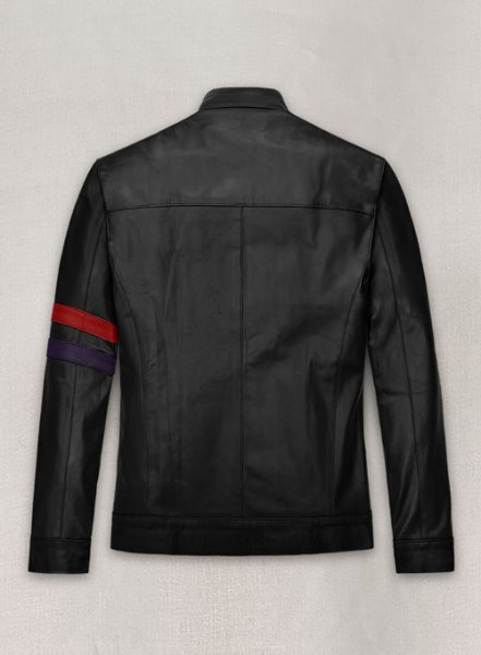 (image for) Red Striped Leather Jacket #97
