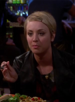 (image for) Kaley Cuoco The Big Bang Theory Leather Jacket