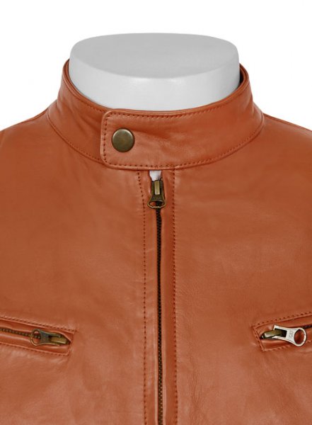 (image for) Terrain Brown Leather Jacket # 655