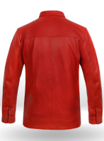 (image for) Red Elvis Presley Speedway Leather Jacket
