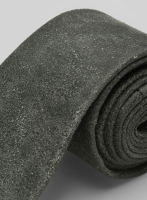 (image for) Vintage Italian Olive Leather Tie