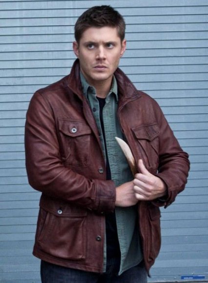 Jensen Ross Ackles Supernatural Season 7 Leather Jacket Jensen Ross Ackles Supernatural Season 7 Leather Jacket