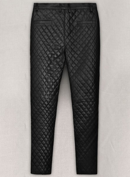 (image for) Bocelli Quilted Leather Pants