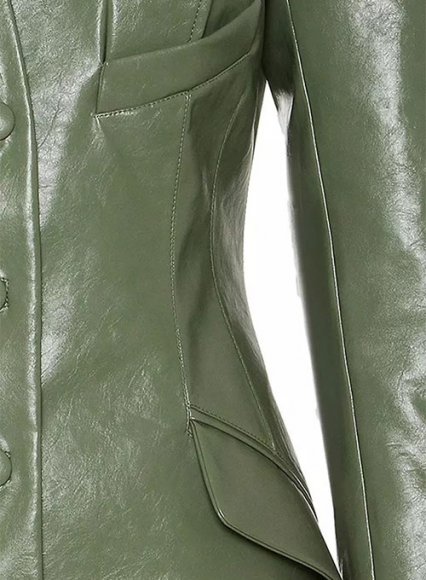 Chelsea Leather Long Coat Chelsea Leather Long Coat