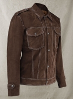 (image for) John Lennon Rubber Soul (The Beatles) Suede Jacket