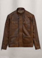 (image for) Frank Grillo Boss Level Leather Jacket