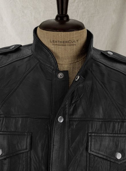 (image for) Alexander Skarsgard True Blood Leather Jacket #1