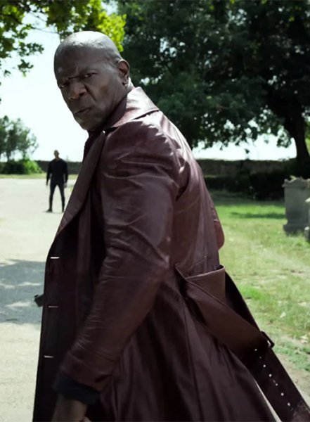 (image for) Terry Crews The Killer Game Leather Long Coat