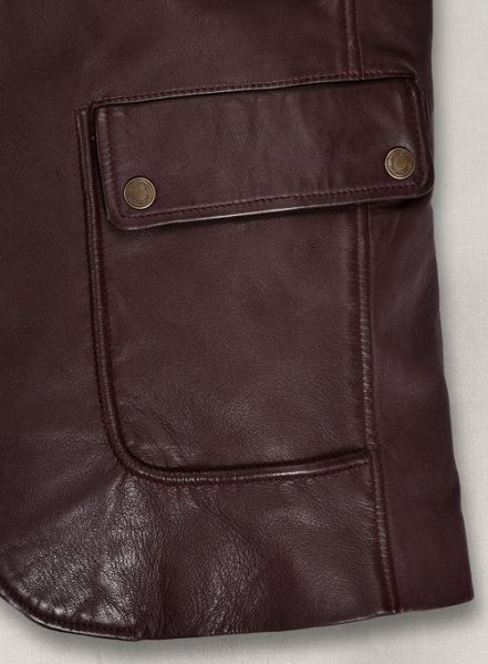 (image for) Robert Downey Jr Leather Blazer #1