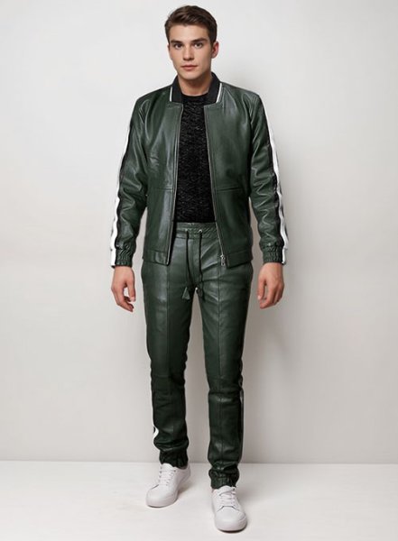 (image for) Nick Jonas MTV Video Music Awards Leather Jacket and Pants Set