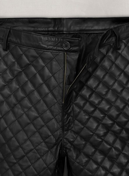 (image for) Bocelli Quilted Leather Pants