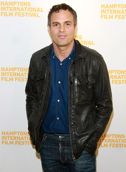 (image for) Mark Ruffalo Hamptons Film Festival Leather Jacket