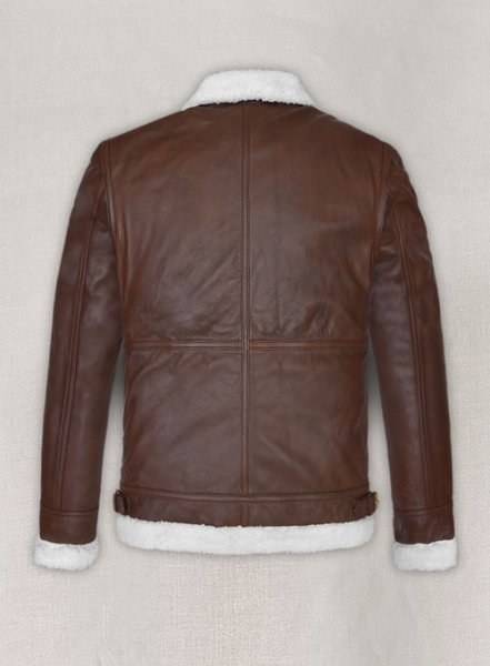 (image for) B3 Aviator Spanish Brown Leather Jacket