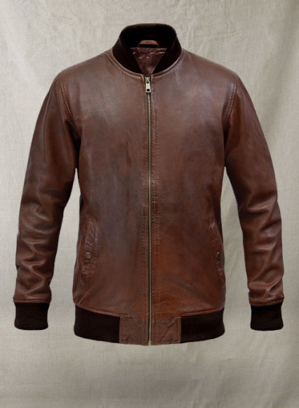 Spanish Brown Tom Cruise Leather Jacket #2
