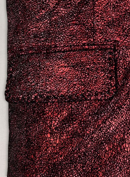 Twilight Red Medieval Leather Blazer (image for) Twilight Red Medieval Leather Blazer