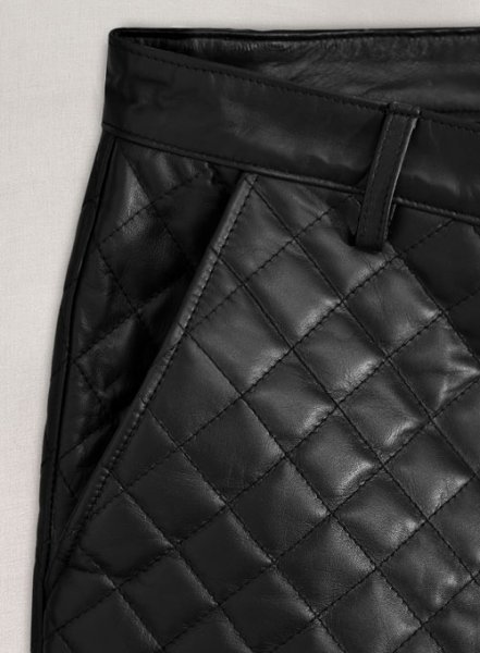 (image for) Bocelli Quilted Leather Pants