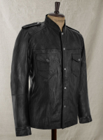(image for) Alexander Skarsgard True Blood Leather Jacket #1